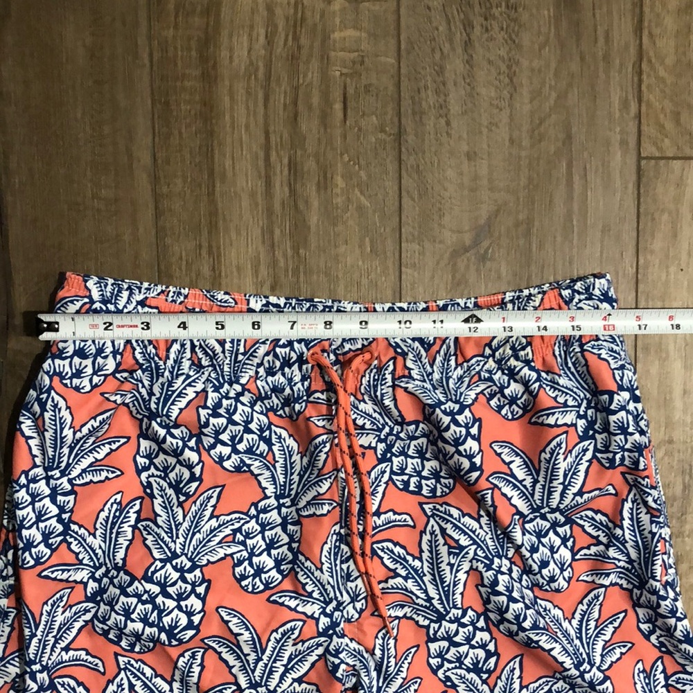 NWOT GEORGE Tropical Print Pocketed Swim Trunks Swim Shorts - Picture 8 of 10